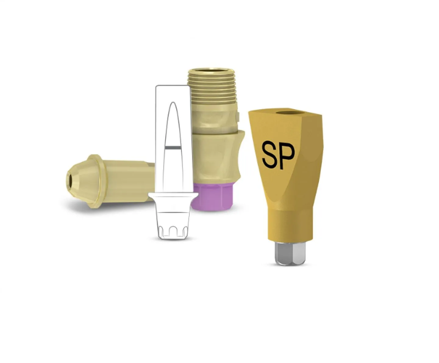 Ортопедические элементы для CAD/CAM для имплантатов с шестигранным соединением SEVEN, М4