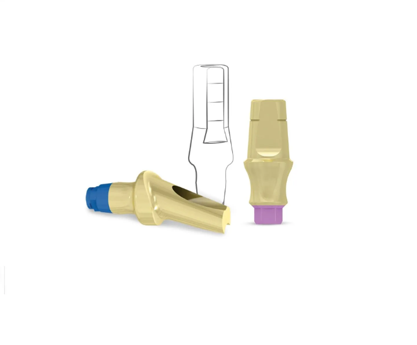 Абатменты для цементной фиксации Seven и M4