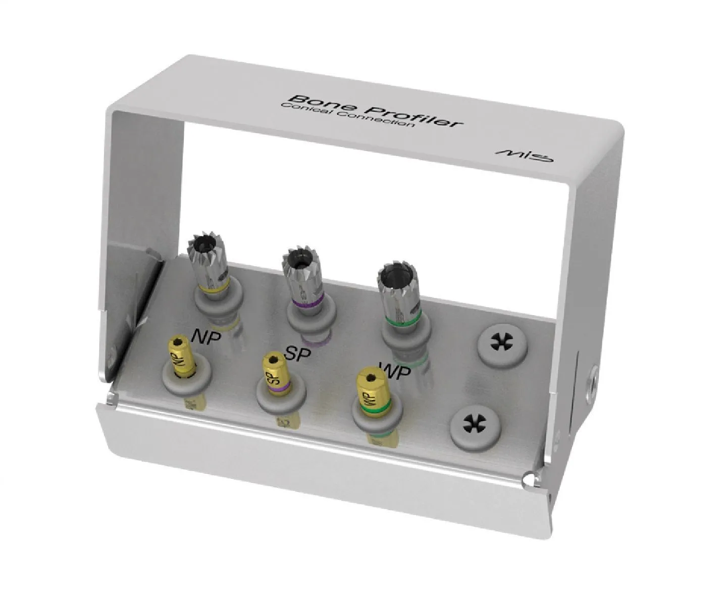 MK-0060 - Набор костных риммеров (профайлеров) для многокомпонентных абатментов с коническим соединением