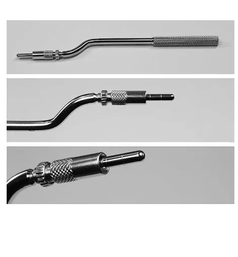 Остеотом выпуклый с ограничителем, байонет ⌀ 3,25мм.6907