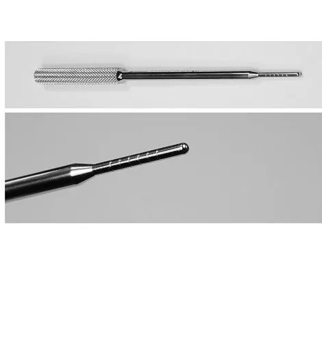 Остеотом выпуклый - прямой  без ограничителя ø 2,8 мм.6723