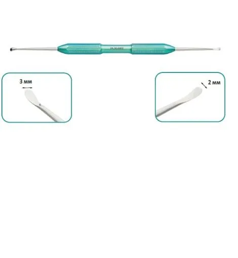 Кюретажная ложка Lucas Наши инструменты, L общая -178 мм. 04.30.0002