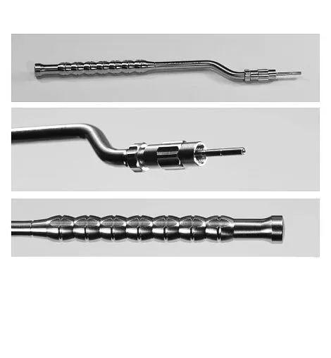 Остеотом вогнутый с ограничителем, рукоятка TRINOVO ⌀ 2,0мм.7717 