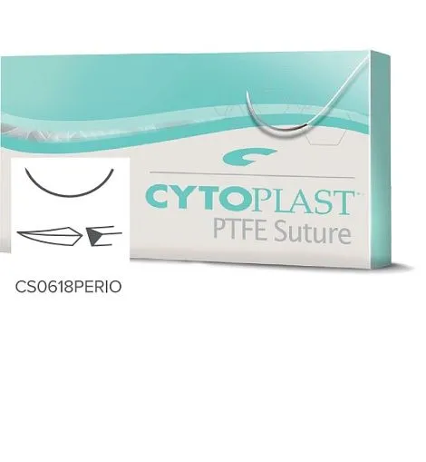 CS0618PERIO Cytoplast USP4-0 (6-0), 13мм, 1/2, кол