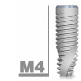 Цилиндро-конические дентальные имплантаты MIS M4 с соединением типа внутренний шестигранник