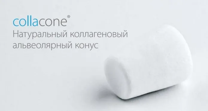 Натуральный коллагеновый альвеолярный конус Натуральный коллагеновый альвеолярный конус