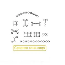 Средняя зона Пластины Миди